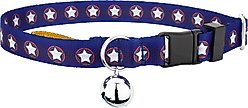 Country Brook Petz American Stars Cat Collar, 8 to 12-in neck, 1/2-in wide