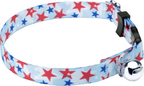 Show full view: Country Brook Petz American Celebration Cat Collar, 8 to 12-in neck, 1/2-in wide slide 5 of 8