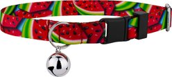 Country Brook Petz Summer Melon Cat Collar, 8 to 12-in neck, 1/2-in wide