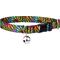 Show in main carousel: Country Brook Petz Tie Dye Stripes Cat Collar, 8 to 12-in neck, 1/2-in wide slide 1 of 5