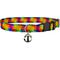 Show in main carousel: Country Brook Petz Kaleidoscope Cat Collar, 8 to 12-in neck, 1/2-in wide slide 1 of 5