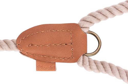 Show full view: Wrangler Rope Dog Lead, Ivory, Medium/X-Large: 4-ft long, 5/8-in wide slide 4 of 6
