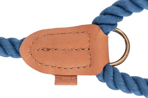 Show full view: Wrangler Rope Dog Lead, Blue, X-Small/ Small: 6-ft long, 3/8-in wide slide 3 of 6
