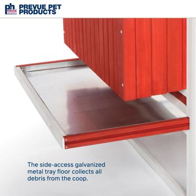 Show full view: Prevue Pet Products Deluxe Double Nest Red Barn Chicken Coop slide 6 of 9