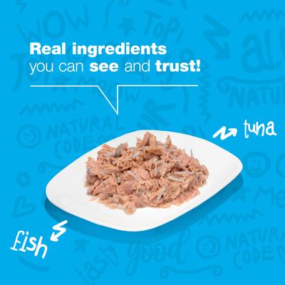 Show full view: Natural Code Tuna & Fish Wet Cat Food, 3-oz can, case of 24 slide 4 of 10