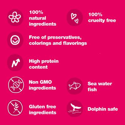 Show full view: Natural Code Tuna & Shrimp Wet Cat Food, 3-oz can, case of 24 slide 6 of 10