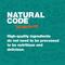 Show in main carousel: Natural Code Chicken & Shrimp Wet Cat Food, 3-oz can, case of 24 slide 5 of 10