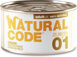 Natural Code Chicken Wet Cat Food, 3-oz can, case of 24 slide 1 of 8