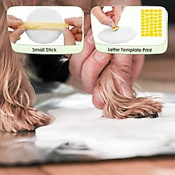 SlowTon Dog Paw Print Photo Frame & Clay Imprint Kit slide 2 of 7