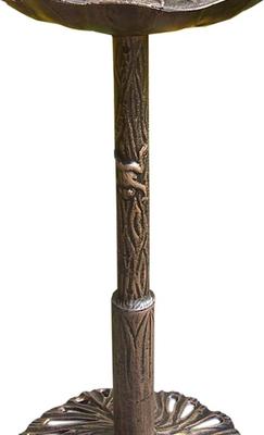 Show full view: Oakland Living Handmade Metal Frog Bird Bath, Antique Bronze slide 4 of 7