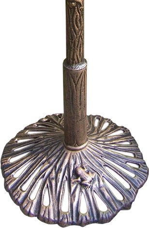 Show full view: Oakland Living Handmade Metal Frog Bird Bath, Antique Bronze slide 5 of 7