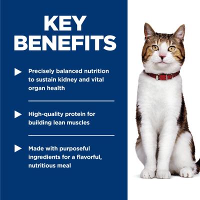 Show full view: Hill's Science Diet Senior Adult 7+ Tender Tuna Dinner Wet Cat Food, 5.5-oz can, case of 24 slide 6 of 13