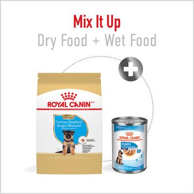 Show full view: Royal Canin Breed Health Nutrition German Shepherd Puppy Dry Dog Food, 2.5-lb bag slide 6 of 13