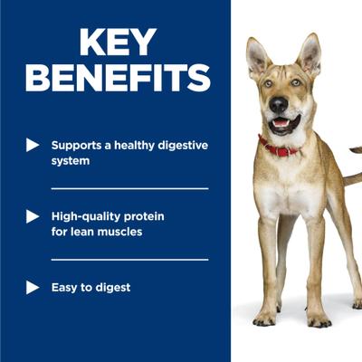 Show full view: Hill's Science Diet Adult Savory Stew with Beef & Vegetables Wet Dog Food, 12.8-oz can, case of 12 slide 6 of 13