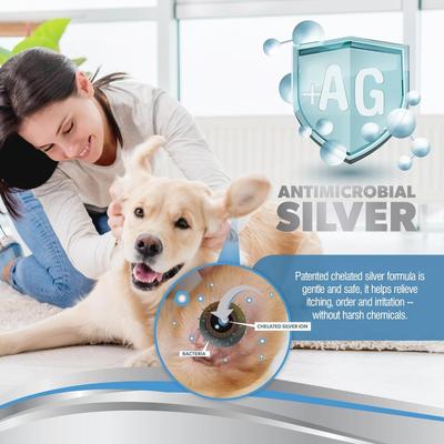 Show full view: PetSilver Antimicrobial Dog & Cat Ear Wash, 8-fl oz bottle slide 6 of 11