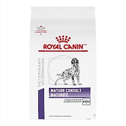 Royal Canin Veterinary Diet Adult Mature Consult Medium Breed Dry Dog Food, 19.8-lb bag