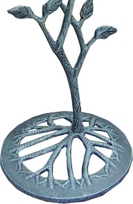 Show full view: Oakland Living Handmade Metal Meadow Bird Bath, Verdi Grey slide 5 of 7