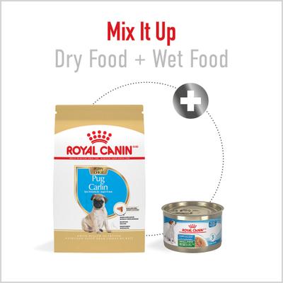 Show full view: Royal Canin Breed Health Nutrition Pug Puppy Dry Dog Food, 2.5-lb bag slide 7 of 13