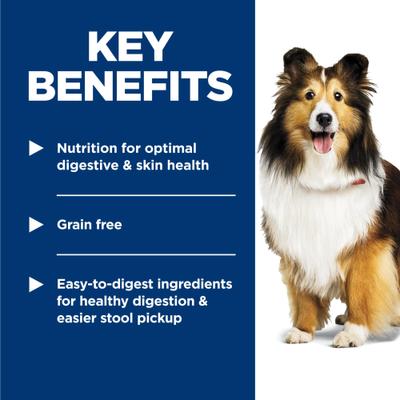 Show full view: Hill's Science Diet Adult Sensitive Stomach & Sensitive Skin Chicken & Vegetable Entree Wet Dog Food, 12.8-oz can, 12 count slide 6 of 13