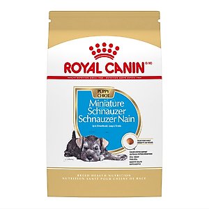 Royal Canin Breed Health Nutrition Miniature Schnauzer Puppy Dry Dog Food, 2.5-lb bag