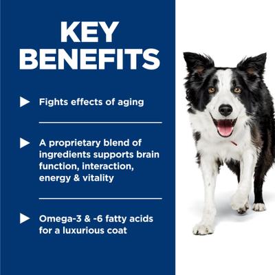 Show full view: Hill's Science Diet Adult 7+ Senior Vitality Chicken & Vegetable Stew Wet Dog Food, 12.5-oz can, case of 12 slide 6 of 14