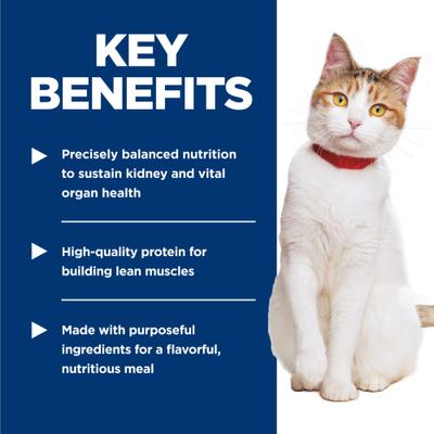 Show full view: Hill's Science Diet Senior Adult 7+ Healthy Cuisine Roasted Chicken & Rice Medley Wet Cat Food, 2.8-oz can, case of 24 slide 6 of 13