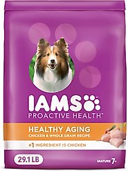 Iams Proactive Health Healthy Aging with Real Chicken Senior Dry Dog Food, 29.1-lb bag