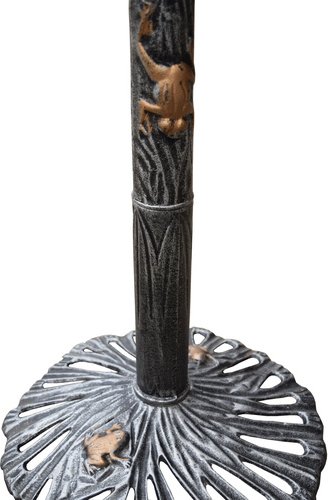 Show full view: Oakland Living Handmade Metal Sunflower Bird Bath, Antique Pewter slide 4 of 6