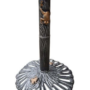 Oakland Living Handmade Metal Sunflower Bird Bath, Antique Pewter