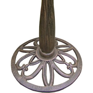 Oakland Living Handmade Metal Upland Bird Bath, Antique Bronze