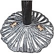 Show in main carousel: Oakland Living Handmade Metal Sunflower Bird Bath, Antique Pewter slide 5 of 6