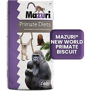 Mazuri New World Primate Biscuit Food, 25-lb bag