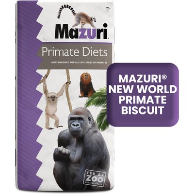 Mazuri Mazuri New World Primate Biscuit Food, 25-lb bag