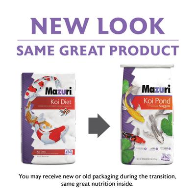 Show full view: Mazuri Koi Pond Nuggets, 20-lb bag slide 2 of 10