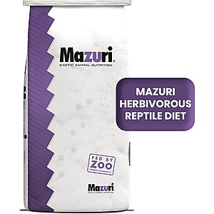 Mazuri Herbivorous Reptile Food, 25-lb bag