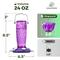 Show in main carousel: Kingsyard 24-oz Glass Hummingbird Feeder with Ant Moat, Purple slide 8 of 9