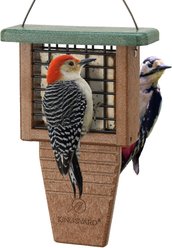 Kingsyard Recycled Plastic Wild Bird Suet Feeder, Green
