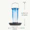 Show in main carousel: Kingsyard Glass Waterer Wild Bird Feeder, Ocean Blue slide 5 of 11