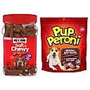 Pup-Peroni Original Beef Flavor + Milk-Bone Beef & Filet Mignon Recipe Dog Treats