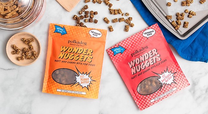 Polkadog Cod Skins Dehydrated Dog & Cat Treats