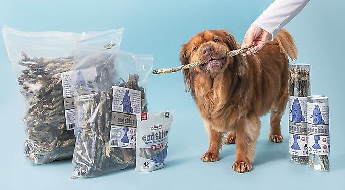 Polkadog Cod Skins Dehydrated Dog & Cat Treats