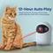 Show in main carousel: PawsPik Automatic Rechargeable Interactive Alien Laser Cat Toy, White, 1 Count slide 6 of 9