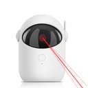 PawsPik Automatic Rechargeable Interactive Alien Laser Cat Toy, White, 1 Count