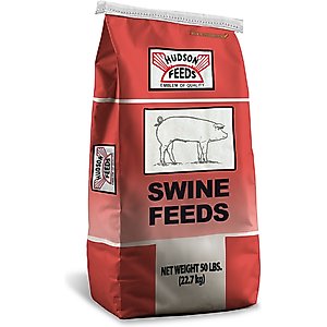 Hudson Feeds Swine Feeds Pot Bellied Pig Food, 50-lb bag