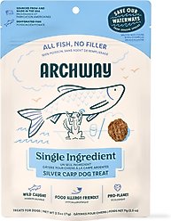 Archway Single Ingredient Sustainable Fish Dehydrated Dog Treats, 2.5-oz bag