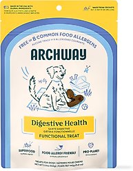 Archway Digestive Health Functional Soft & Chewy Treat Supplement for Dogs, 5-oz bag