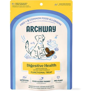 Archway Digestive Health Functional Soft & Chewy Treat Supplement for Dogs, 5-oz bag