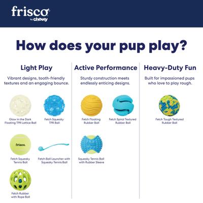 Show full view: Frisco Fetch Floating Rubber Ball Dog Toy, X-Large slide 6 of 9