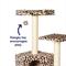 Show in main carousel: Frisco 52-in Faux Fur Cat Tree & Condo, Cheetah slide 4 of 9