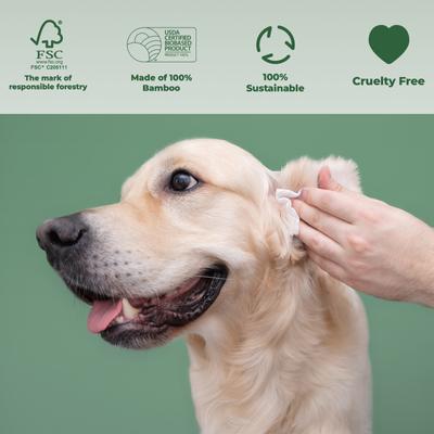 Show full view: ATIFBOP Bamboo with Coconut Oil Dog Wipes, 400 count slide 3 of 7